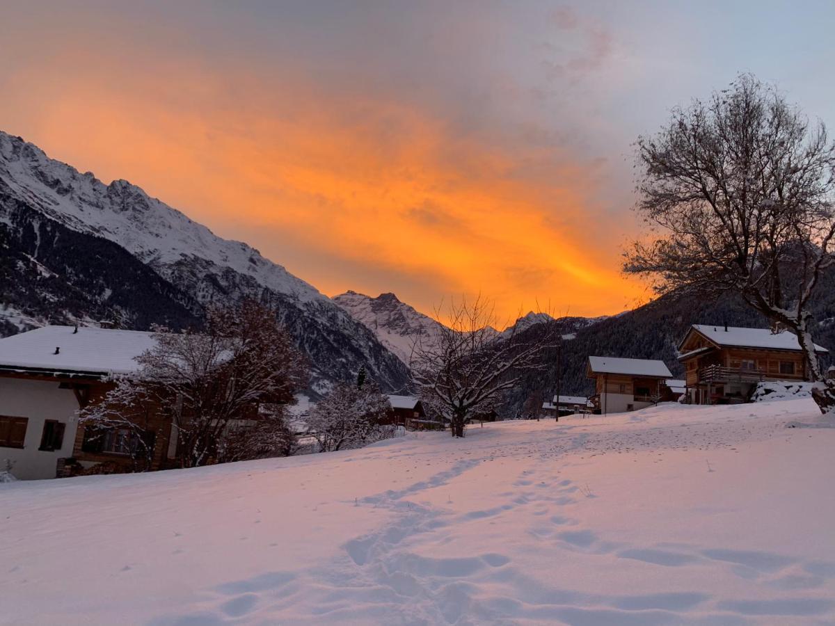 Apartmán Aux Grands-Vergers Bruson Exteriér fotografie