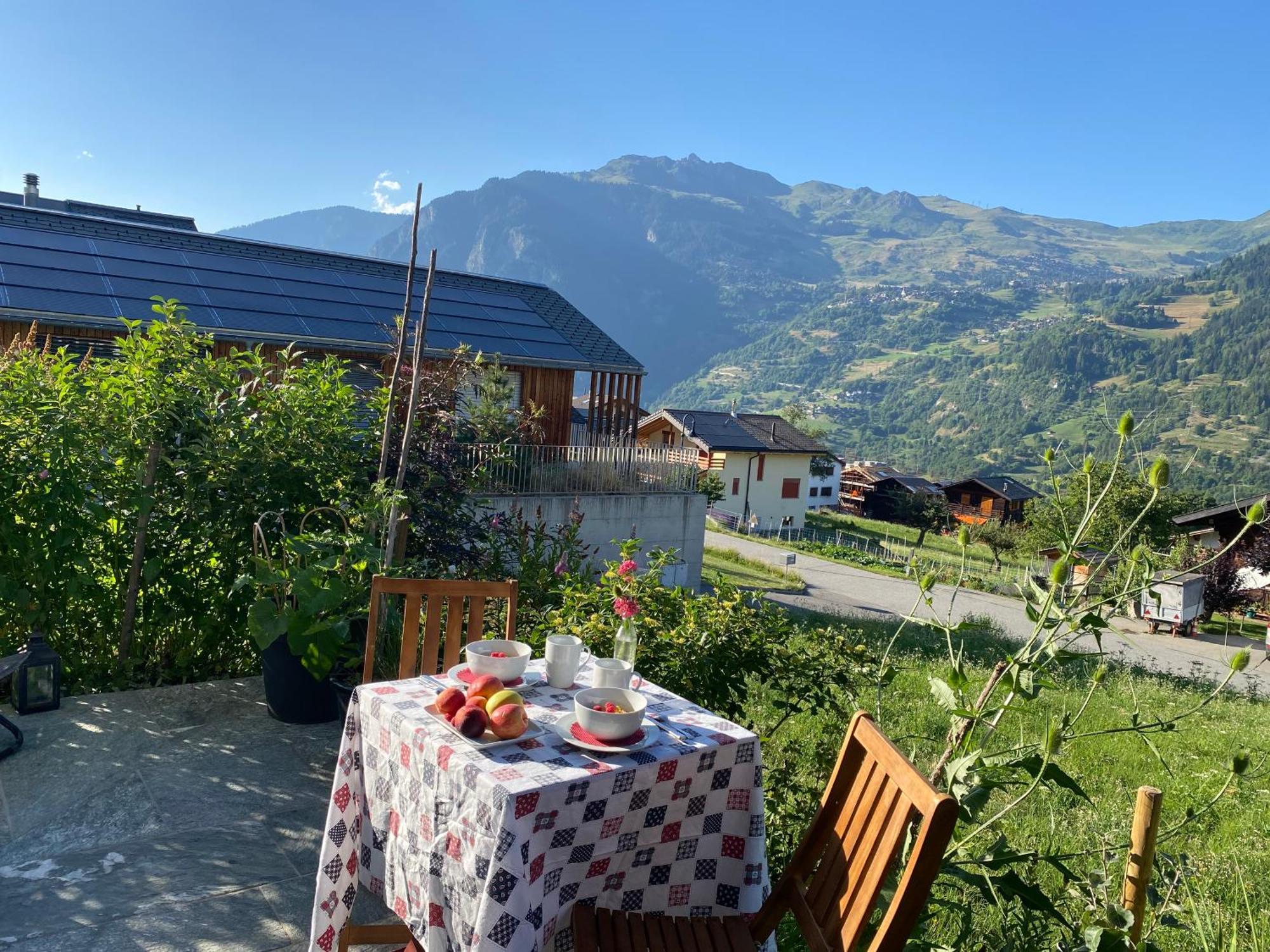 Apartmán Aux Grands-Vergers Bruson Exteriér fotografie